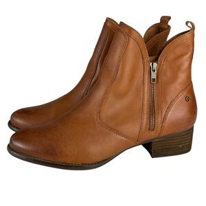 Revere Siena Women’s Bootie in Cognac Leather Size 10 W